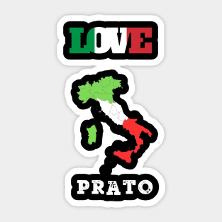 prato shirt - magliette prato Sticker